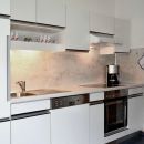 Küchenrückwand Effektputz