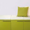 Rückwand Hellgrau Feinstruktur