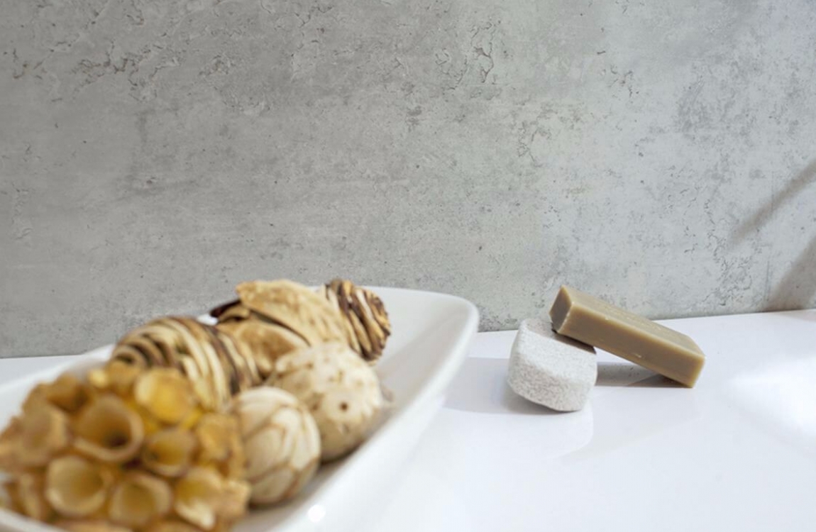 Detailansicht Sichtbeton Dekor