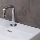 Handwaschbecken vor Felsstein Umbra Platte